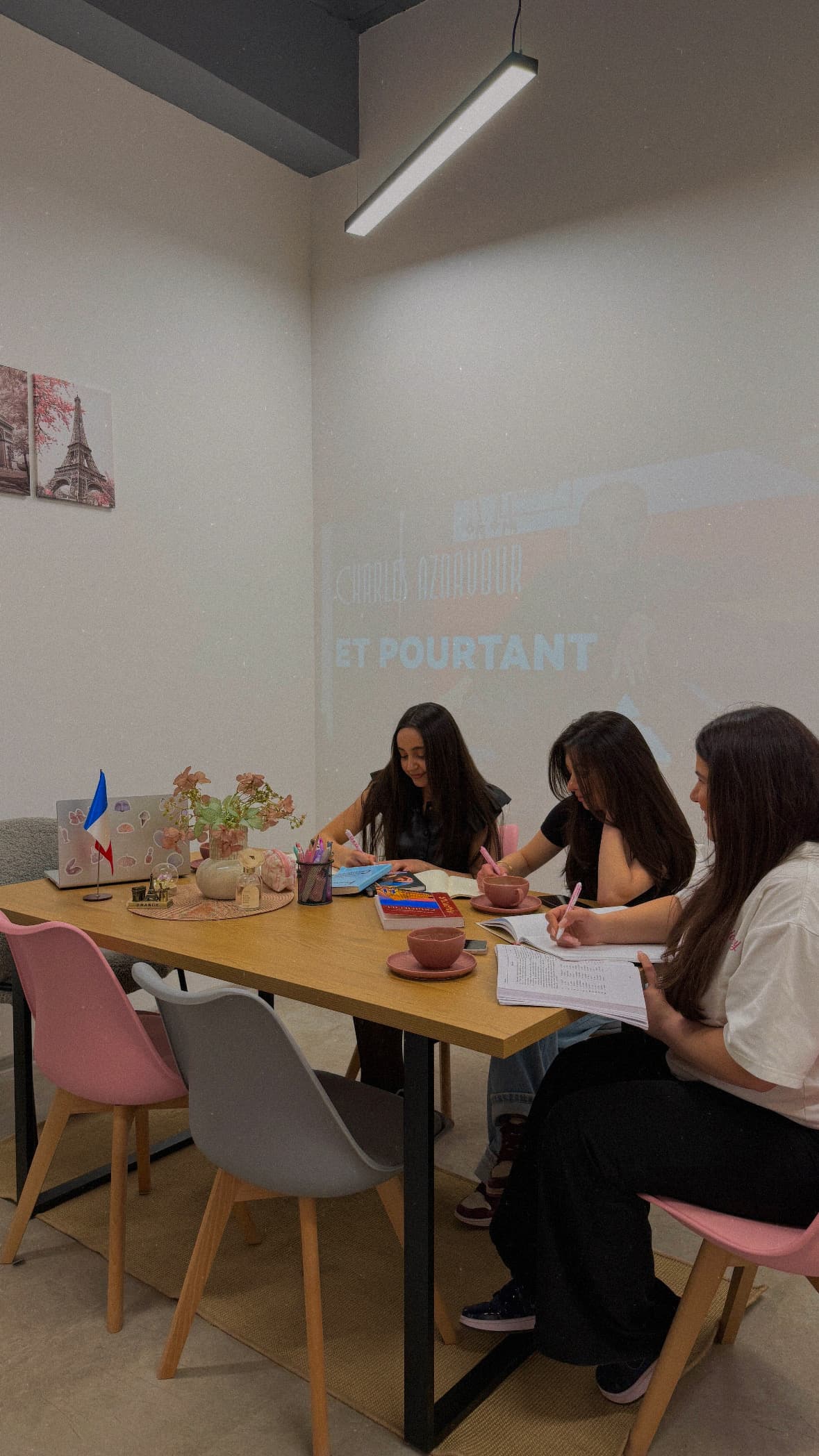 Photo from a language class